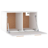NNEVL Wall Cabinet White 60x36.5x35 cm Engineered Wood
