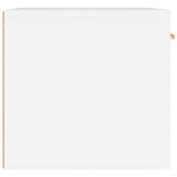NNEVL Wall Cabinet High Gloss White 60x36.5x35 cm Engineered Wood