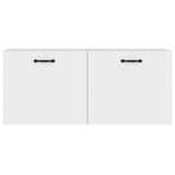 NNEVL Wall Cabinet White 80x35x36.5 cm Engineered Wood