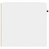 NNEVL Wall Cabinet High Gloss White 80x35x36.5 cm Engineered Wood