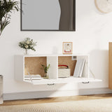 NNEVL Wall Cabinet White 100x36.5x35 cm Engineered Wood
