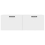 NNEVL Wall Cabinet High Gloss White 100x36.5x35 cm Engineered Wood