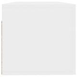 NNEVL Wall Cabinet High Gloss White 100x36.5x35 cm Engineered Wood