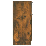 NNEVL Sideboards 2 pcs Smoked Oak 30x30x70 cm Engineered Wood