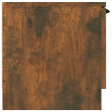 NNEVL TV Cabinet Smoked Oak 102x35x36.5 cm Engineered Wood