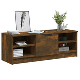 NNEVL TV Cabinet Smoked Oak 102x35.5x36.5 cm Engineered Wood