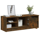 NNEVL TV Cabinet Smoked Oak 102x35.5x36.5 cm Engineered Wood