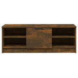 NNEVL TV Cabinet Smoked Oak 102x35.5x36.5 cm Engineered Wood