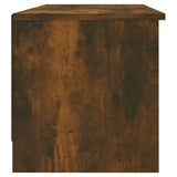 NNEVL TV Cabinet Smoked Oak 102x35.5x36.5 cm Engineered Wood