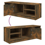 NNEVL TV Cabinet Smoked Oak 102x35.5x36.5 cm Engineered Wood