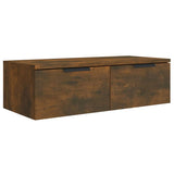 NNEVL Wall Cabinet Smoked Oak 68x30x20 cm Engineered Wood