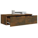 NNEVL Wall Cabinet Smoked Oak 68x30x20 cm Engineered Wood