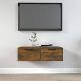 NNEVL Wall Cabinet Smoked Oak 68x30x20 cm Engineered Wood