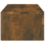 NNEVL Wall Cabinet Smoked Oak 102x30x20 cm Engineered Wood