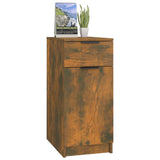 NNEVL Desk Cabinet Smoked Oak 33.5x50x75 cm Engineered Wood
