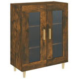 NNEVL Sideboard Smoked Oak 69.5x34x90 cm Engineered Wood