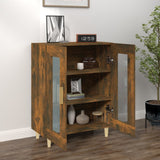 NNEVL Sideboard Smoked Oak 69.5x34x90 cm Engineered Wood