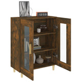 NNEVL Sideboard Smoked Oak 69.5x34x90 cm Engineered Wood
