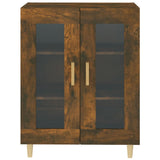 NNEVL Sideboard Smoked Oak 69.5x34x90 cm Engineered Wood