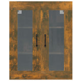 NNEVL Hanging Wall Cabinet Smoked Oak 69.5x34x90 cm