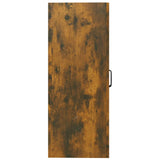 NNEVL Hanging Wall Cabinet Smoked Oak 69.5x34x90 cm