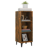 NNEVL Sideboard Smoked Oak 34.5x32.5x90 cm Engineered Wood
