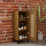 NNEVL Sideboard Smoked Oak 34.5x34x90 cm Engineered Wood