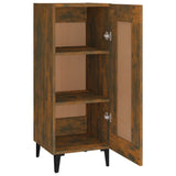 NNEVL Sideboard Smoked Oak 34.5x34x90 cm Engineered Wood