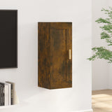 NNEVL Wall Cabinet Smoked Oak 35x34x90 cm Engineered Wood