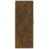 NNEVL Hanging Cabinet Smoked Oak 35x34x90 cm Engineered Wood