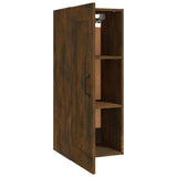 NNEVL Hanging Cabinet Smoked Oak 35x34x90 cm Engineered Wood
