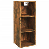 NNEVL Wall Cabinet Smoked Oak 34.5x32.5x90 cm Engineered Wood