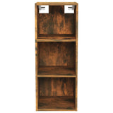 NNEVL Wall Cabinet Smoked Oak 34.5x32.5x90 cm Engineered Wood