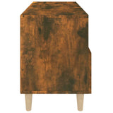 NNEVL TV Cabinet Smoked Oak 80x36x50 cm Engineered Wood
