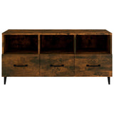 NNEVL TV Cabinet Smoked Oak 102x35x50 cm Engineered Wood