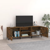 NNEVL TV Cabinet Smoked Oak 150x30x50 cm Engineered Wood