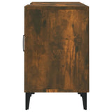 NNEVL TV Cabinet Smoked Oak 150x30x50 cm Engineered Wood