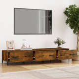 NNEVL TV Cabinet Smoked Oak 150x34.5x30 cm Engineered Wood