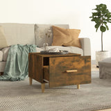 NNEVL Coffee Tables 2 pcs Smoked Oak 50x50x40 cm Engineered Wood