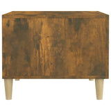 NNEVL Coffee Tables 2 pcs Smoked Oak 50x50x40 cm Engineered Wood