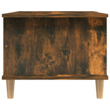 NNEVL Coffee Table Smoked Oak 90x50x40 cm Engineered Wood