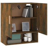 NNEVL Wall Cabinet Smoked Oak 60x31x70 cm Engineered Wood