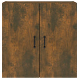 NNEVL Wall Cabinet Smoked Oak 60x31x60 cm Engineered Wood