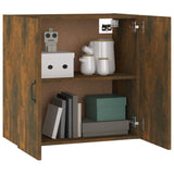 NNEVL Wall Cabinet Smoked Oak 60x31x60 cm Engineered Wood