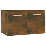 NNEVL Wall Cabinet Smoked Oak 60x36.5x35 cm Engineered Wood