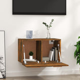 NNEVL Wall Cabinet Smoked Oak 60x36.5x35 cm Engineered Wood