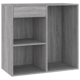 NNEVL Cosmetic Cabinet Grey Sonoma 80x40x75 cm Engineered Wood
