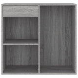 NNEVL Cosmetic Cabinet Grey Sonoma 80x40x75 cm Engineered Wood