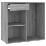 NNEVL Cosmetic Cabinet Grey Sonoma 80x40x75 cm Engineered Wood