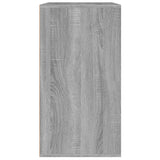 NNEVL Cosmetic Cabinet Grey Sonoma 80x40x75 cm Engineered Wood